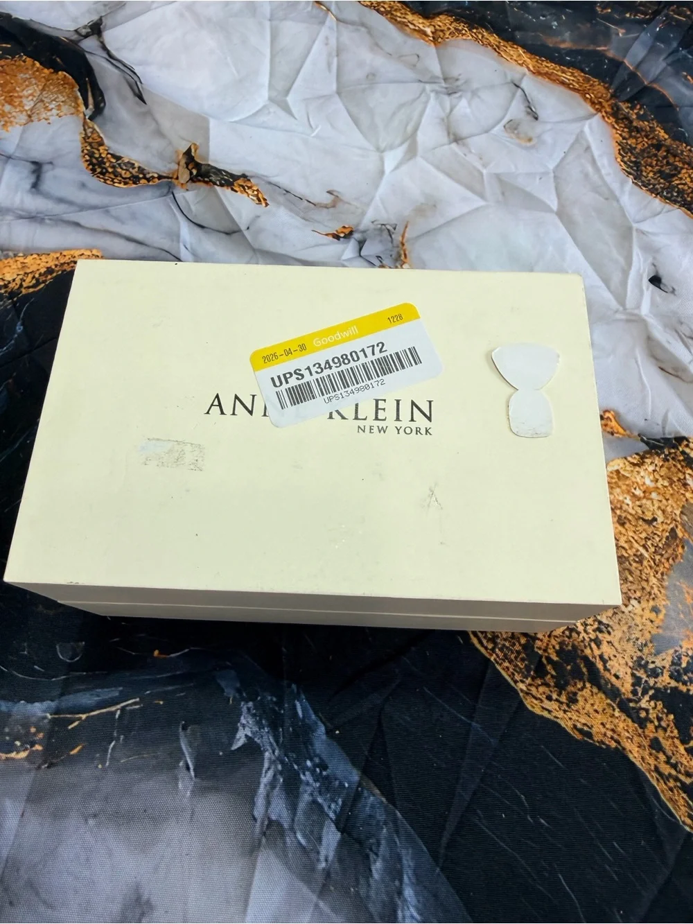 Anne Klein Swarovski Crystal watch NiB